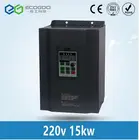 Преобразователь частоты VFD, 15 кВт, 20 л.с., 300 Гц, 400 Гц, 1 фаза, 220 В, 3 фазы, выход 32 А