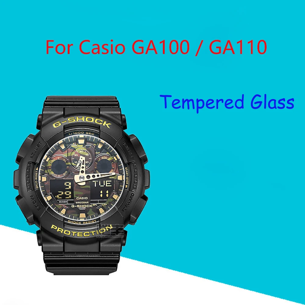 Прозрачный протектор экрана из закаленного стекла для Casio GA100 GA110 Смарт-часы