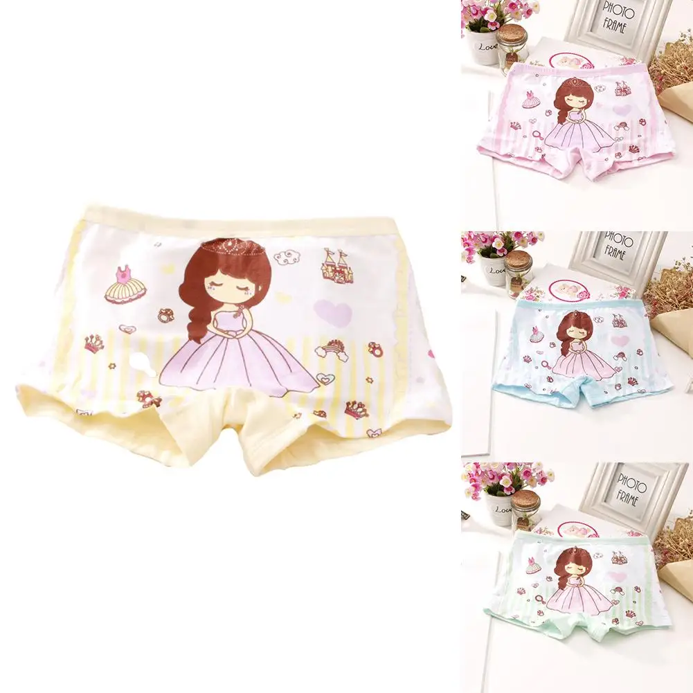 

2018 Новинка для маленьких девочек, мягкие хлопковые костюмы для детей с рисунками из мультфильмов шорты с дизайном «Принцесса» дышащее нижн...