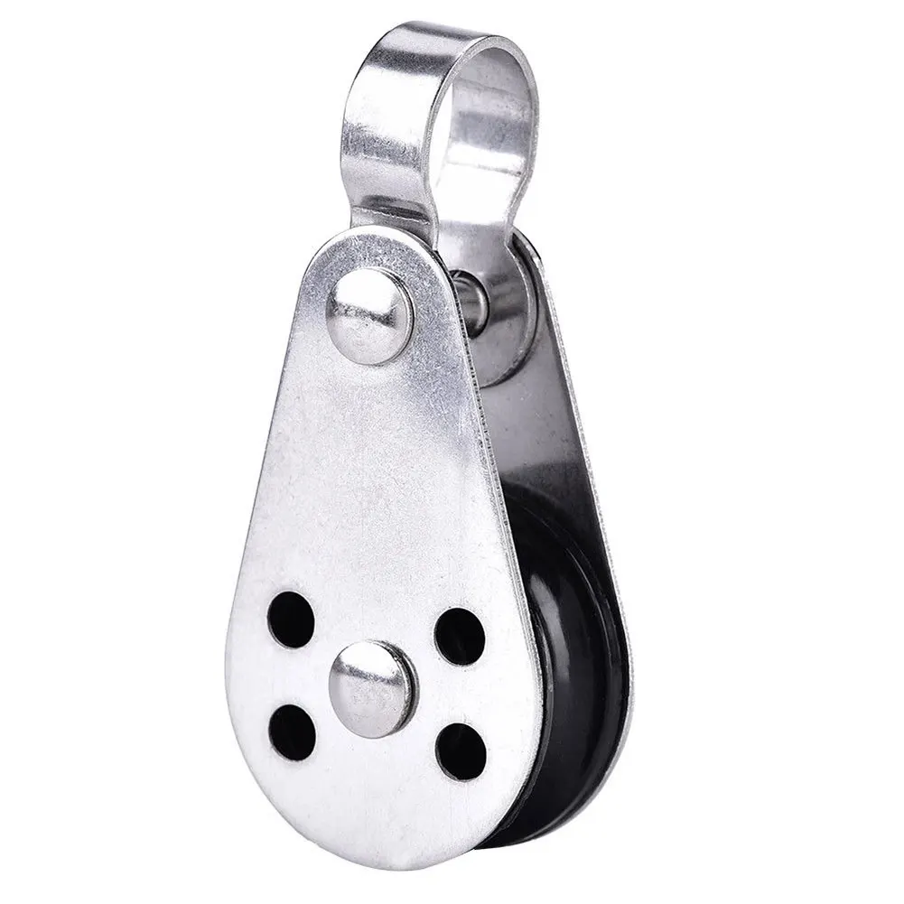 2 шт./компл. морской ролик нержавеющая сталь парусный спорт шкив каноэ Прочный