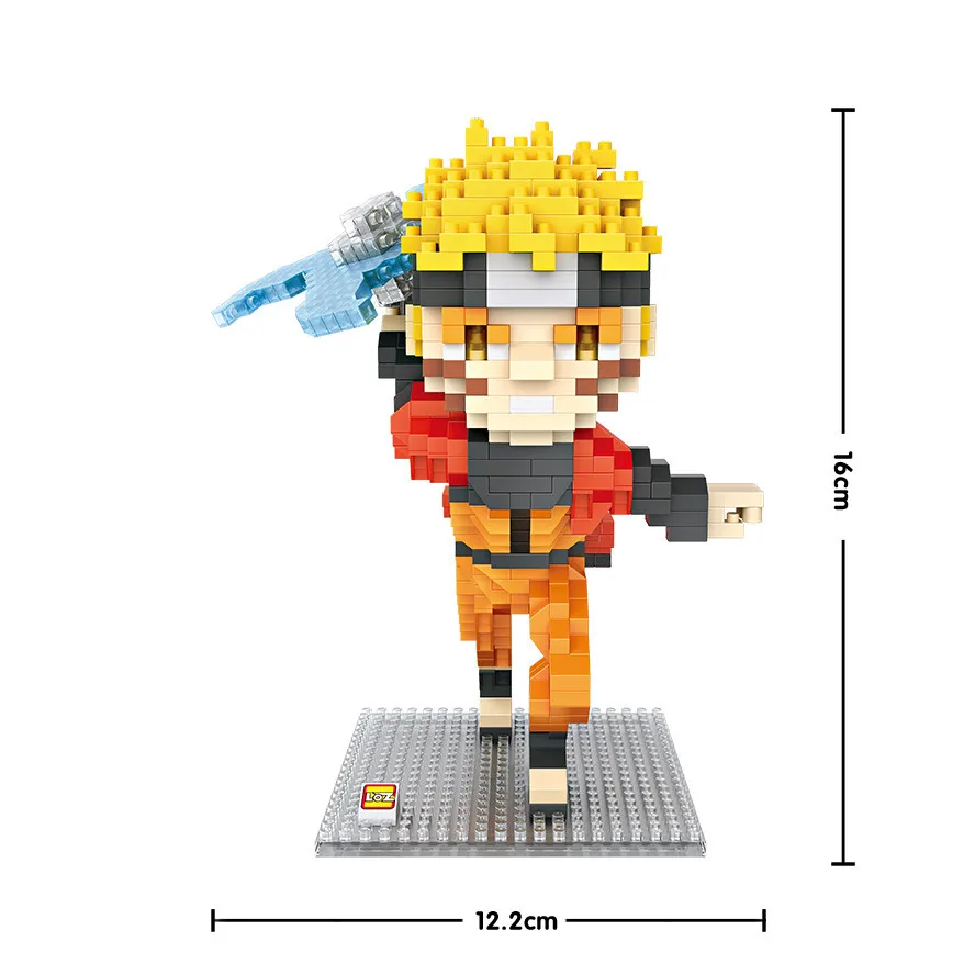 LOZ Diamond blocks мультфильм DIY строительные игрушки Наруто Модель персонажа торги