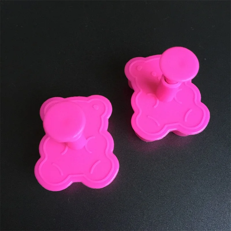Cute Bear формочка для печенья плунжеры DIY формы помадки тиснение высечки