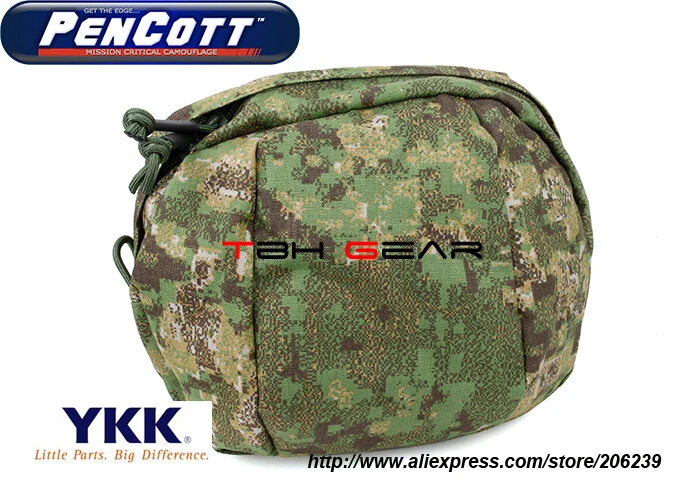 

TMC Billowed Utility Pouch PenCott GreenZone Large General Purpose MOLLE Pouch(SKU12050412)