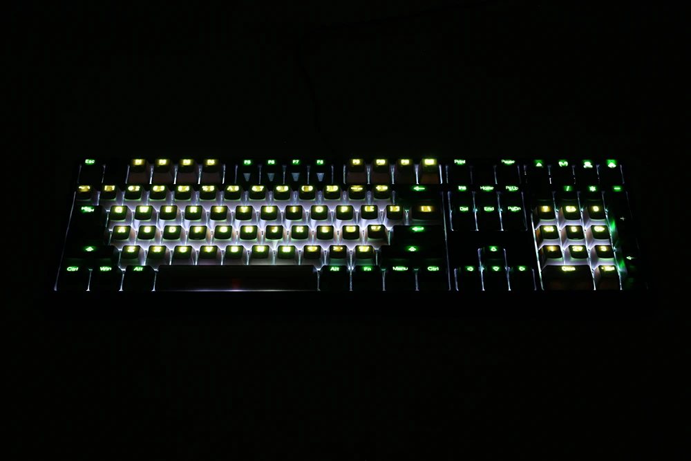 Taihao abs двойные колпачки для ключей diy игровой механической клавиатуры с
