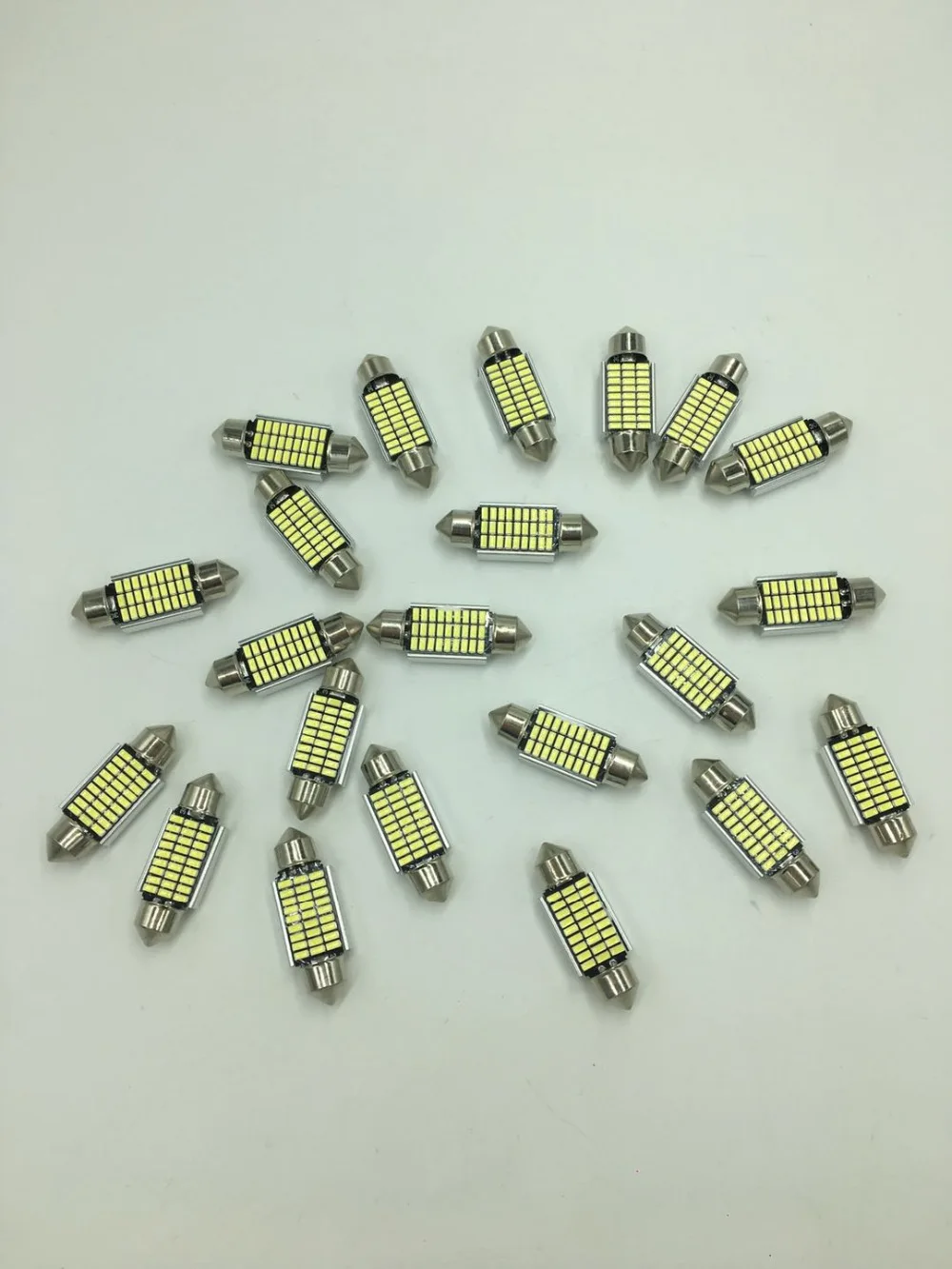 

12v festoon 36mm 27smd can bus white
