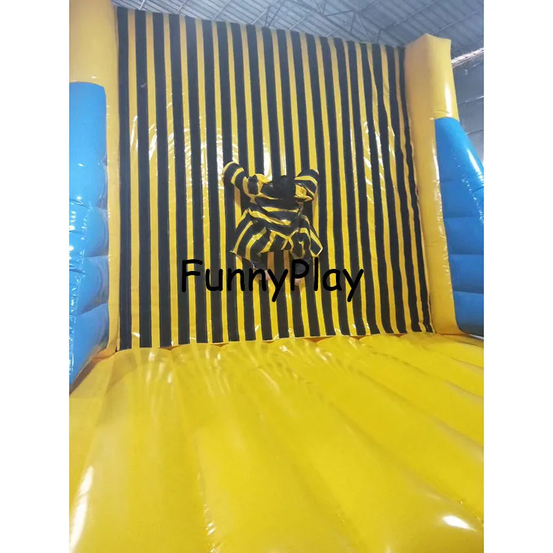 Funny Inflatable Sticky Wall jumping game/inflatable bouncer/jumper for outdoor carnival/events,inflatable jump and climb wall
