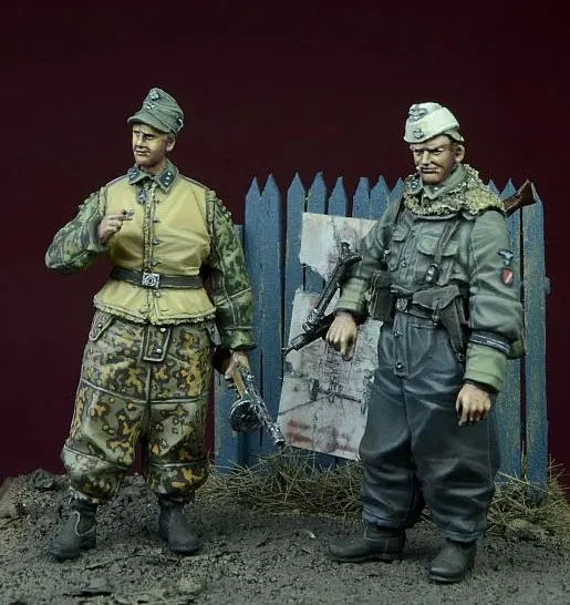 1:35 иностранные Волонтеры зима 1943 45|waffen ss|ss waffenwinter winter |