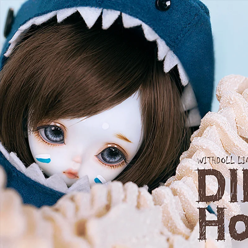 Куклы Withdoll Azure BJD 1/8 дюйма полимерная модель тела глаза для мальчиков и девочек