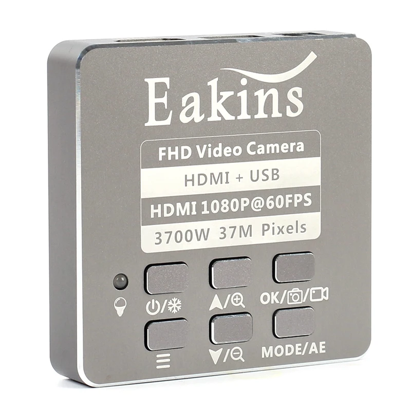 Цифровой лабораторный видеомикроскоп 37MP Full HD 1080P 60FPS HDMI USB + 144 светодиодных