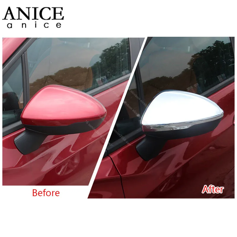 2pcs chrome Rearview Mirrors Cover Cup trim Fit for Chevrolet Cruze 2016-2019 |