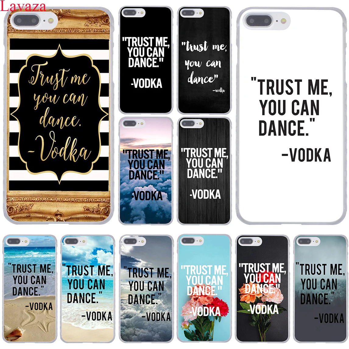 Твердый чехол для телефона Lavaza Trust Me You Can Dance Vodka iPhone XR XS X 11 Pro Max 10 7 8 6S 5 5S SE 4|phone cases|case