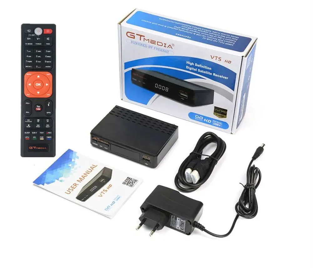 

Freesat DVB-S2 V7 Plus HD 1080P With USB WIFI Satellite TV Receiver Gtmedia V7S HD TV Tuner Decoder Support Youtube Bisskey
