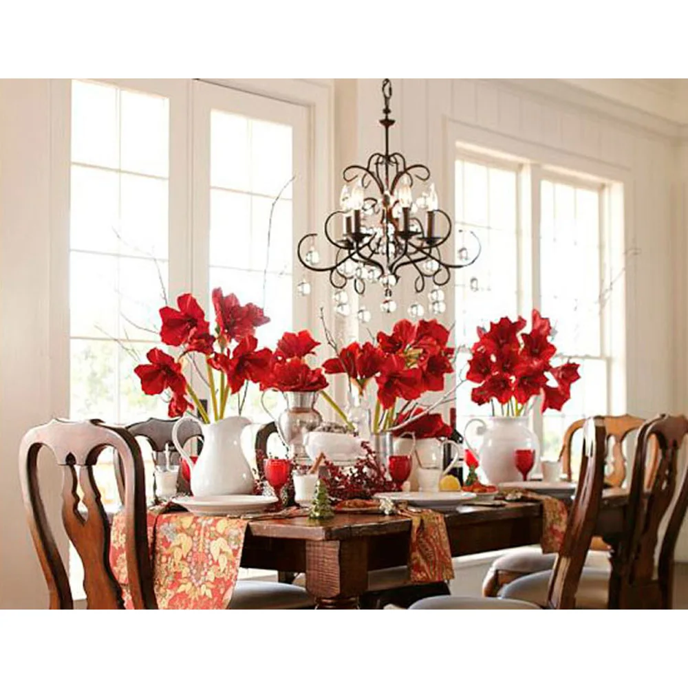 Элегантный американский кантри винтажный подвесной светильник из кованого