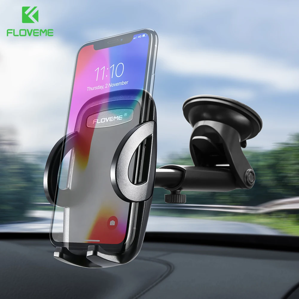 Автомобильный держатель для телефона FLOVEME с поворотом на 360 градусов iPhone 7X8 Samsung