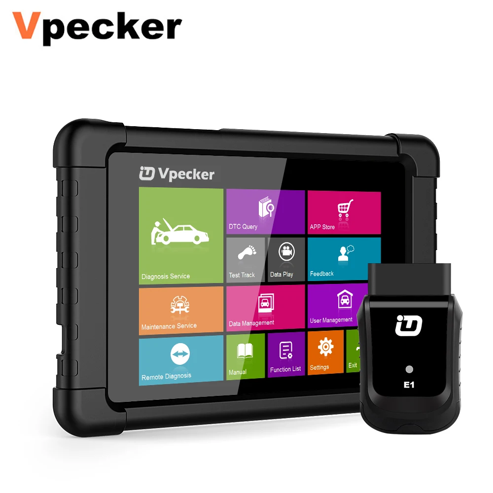 Vpecker E1 OBD2 WIFI автоматический сканер Подушка безопасности ABS SAS EPB Oil Service Reset Scan