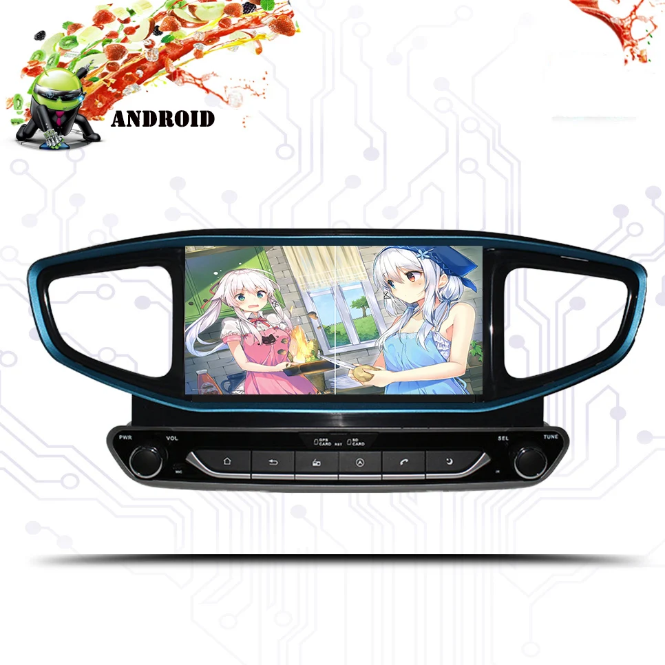 8 ''HD 4G Ram Android 9 0 автомобильное радио аудио gps nav экран 3/4g wifi Лента медиа для Hyundai