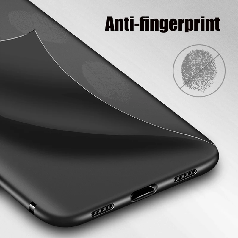 Matte Soft Silicone TPU Case For Huawei P20 Lite nova 3e back Cover protective p20lite black Pro Cases |