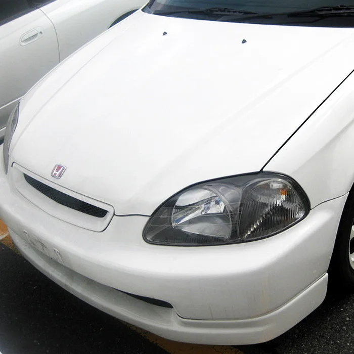 Автомобильные аксессуары для Civic EK9 96 98 углеродное волокно фара воздушный блок RHS