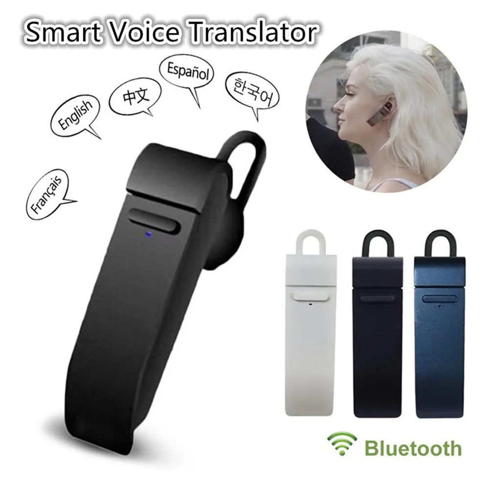 Умный голосовой переводчик 25 языков мгновенный перевод беспроводной bluetooth