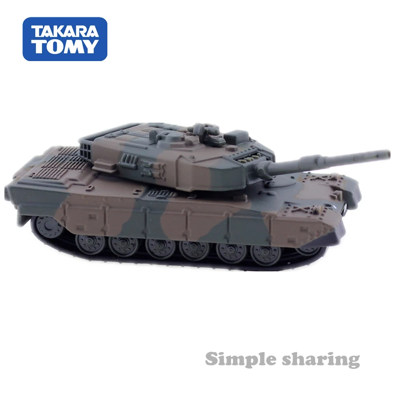 Takara Tomy Tomica Премиум нет. 03 JSDF Тип 90 форма для резервуара масштаба 1:124 Diecast