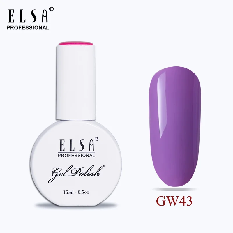 GW43 Elsa 15 мл УФ-гель для ногтей 120 цветов на выбор кофе УФ-лак для ногтей Полупостоянный коричневый светодиодный гель-эмаль для ногтей - Цвет: GW43