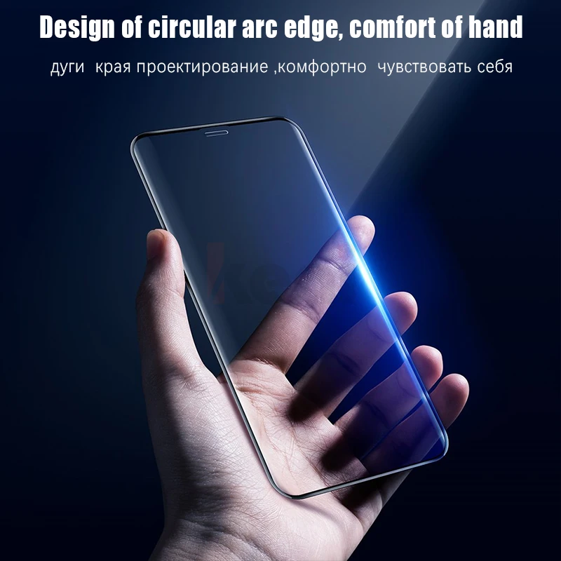 20D Protective Tempered Glass For Apple iPhone Xs Max XR X Screen Protector On The 6 7 6s 8 Plus Film | Мобильные телефоны и