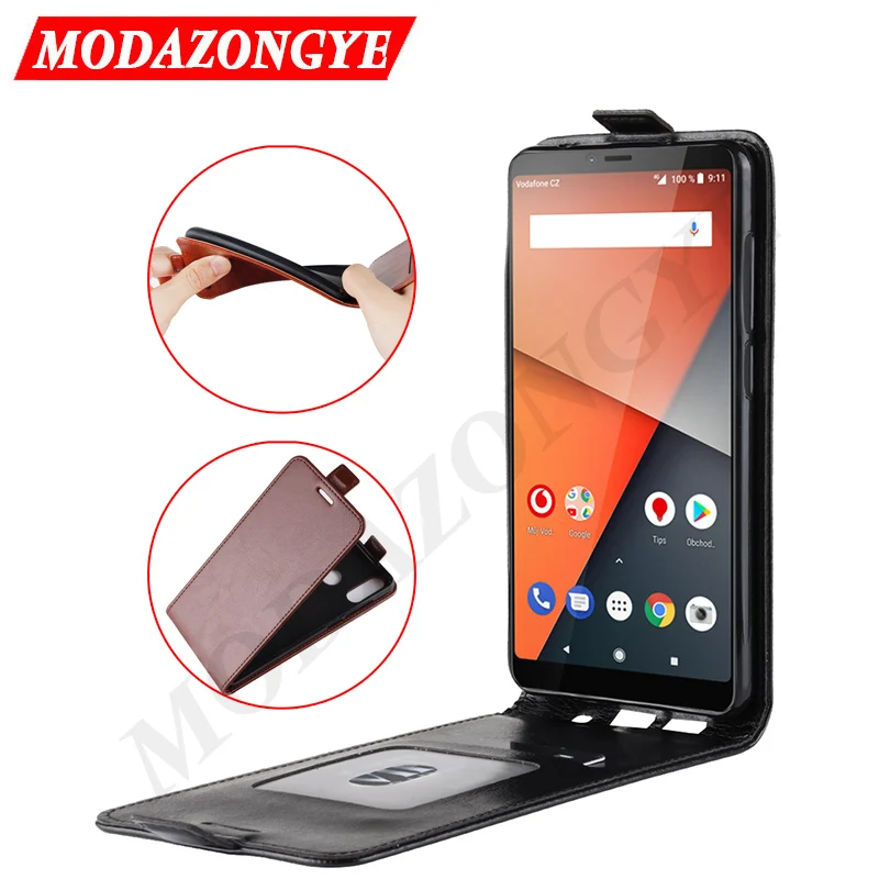 Vodafone Smart X9 чехол 5 7 Роскошный для телефона из искусственной кожи X 9 SmartX9 откидная