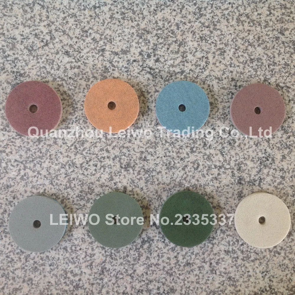 Губка полированная прокладка 4 дюйма нейлоновое волокно мраморный абразивный