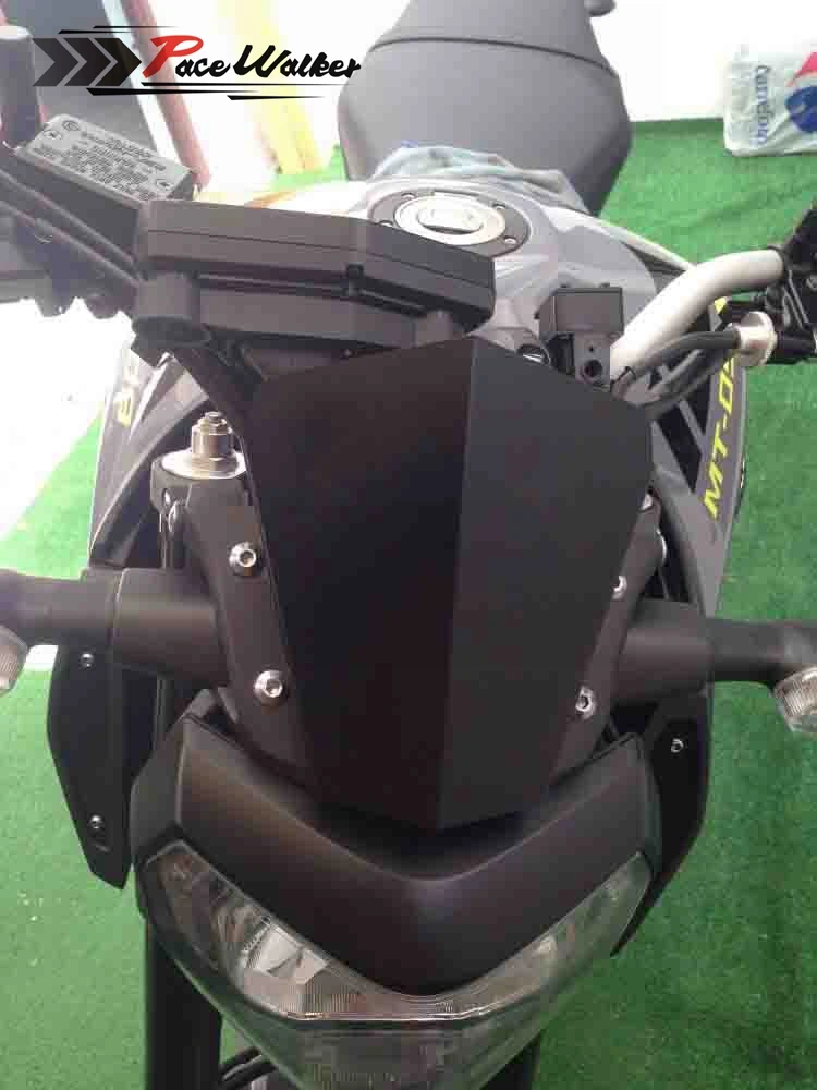 

FREE SHIPPING motorcycle Motorbike Windshield Wind screen For Yamaha MT09 MT-09 FZ-09 2014 2015 2016 Aluminum