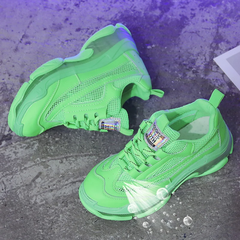 Женские кроссовки на плоской подошве Модные дышащие Размеры 35 40 2020|Женские и