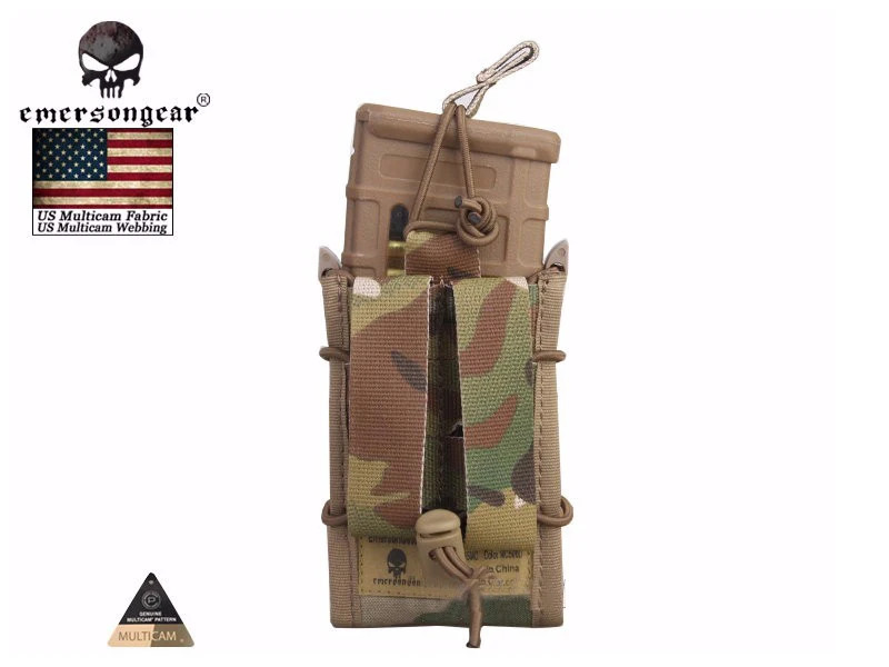 Сумка для магазина EMERSONGEAR с одним блоком военная сумка Molle вертикальные
