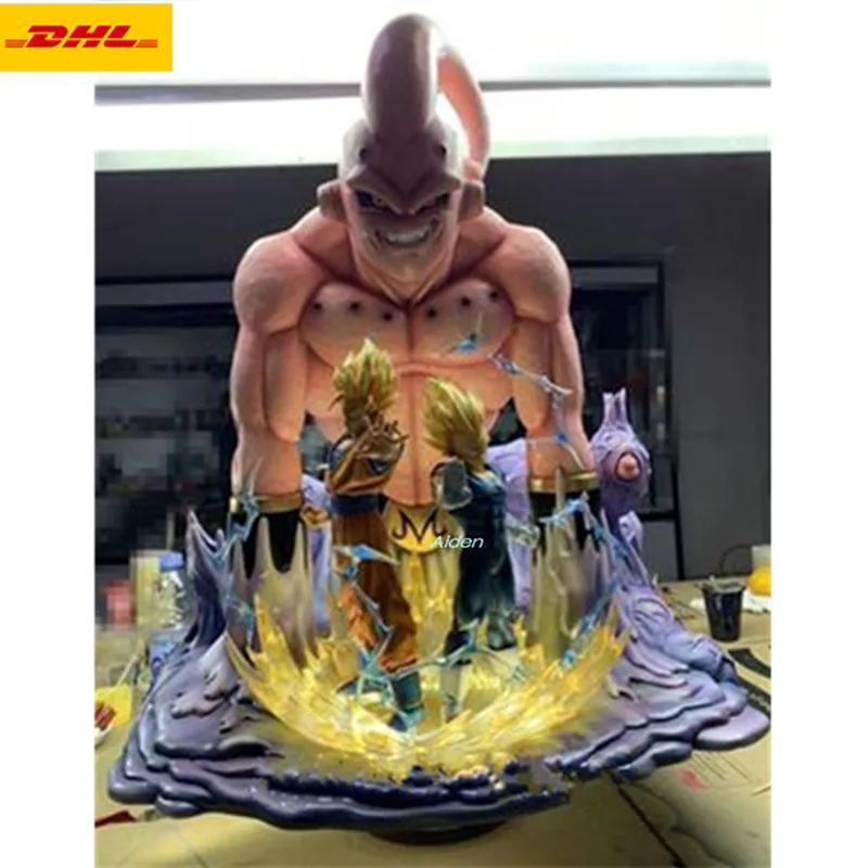 24 &quotДраконий жемчуг статуя Majin Buu сцена бюст Сон Гоку Kakarotto полноразмерный
