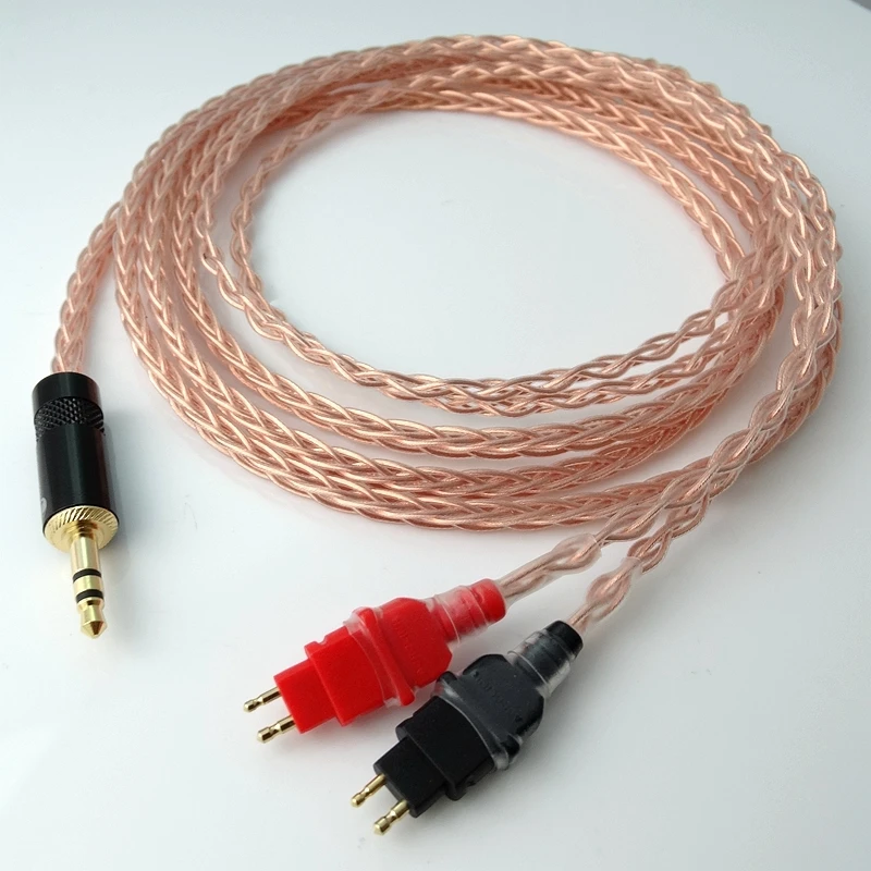 Кабель для наушников Sennheiser HD580 HD600 HD650 Hi Fi 1 8 м 4 фута ядер 5n Pcocc медный
