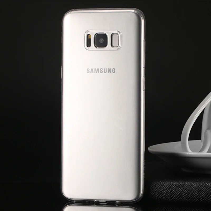 Лидер продаж прозрачный чехол для Samsung Galaxy S8/S8 Plus Мягкий силикагель ТПУ