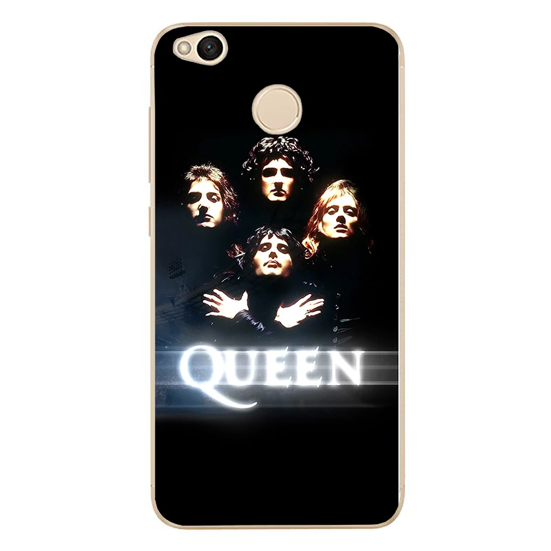 Freddie Mercury Queen band Cover TPU чехол для телефона redmi 4A 4X 5 5a 5Plus note 4 For xiaomi 6 6X 8 note3 miX2S |