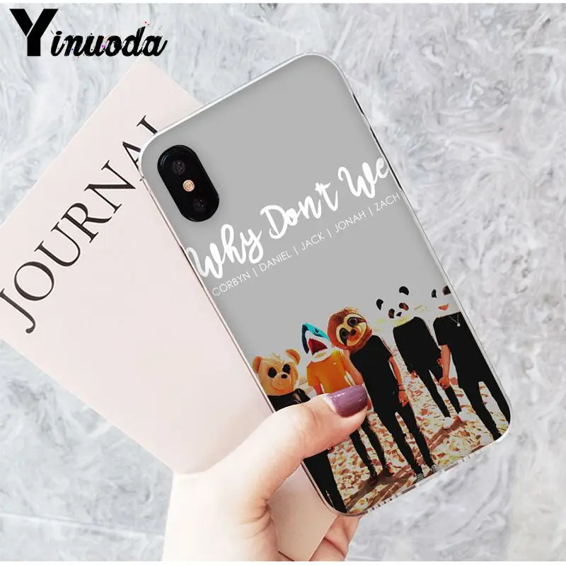 Yinuoda Why we DIY Окрашенные красивые аксессуары для телефона чехол iPhone X XS MAX 6 6S 7 7plus 8 8Plus