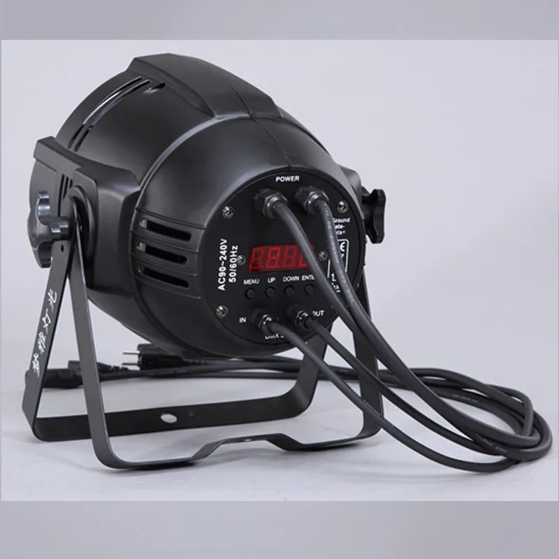 8 шт./лот хит продаж Четырехцветные светодиодные лампы для мытья 18x10 Вт