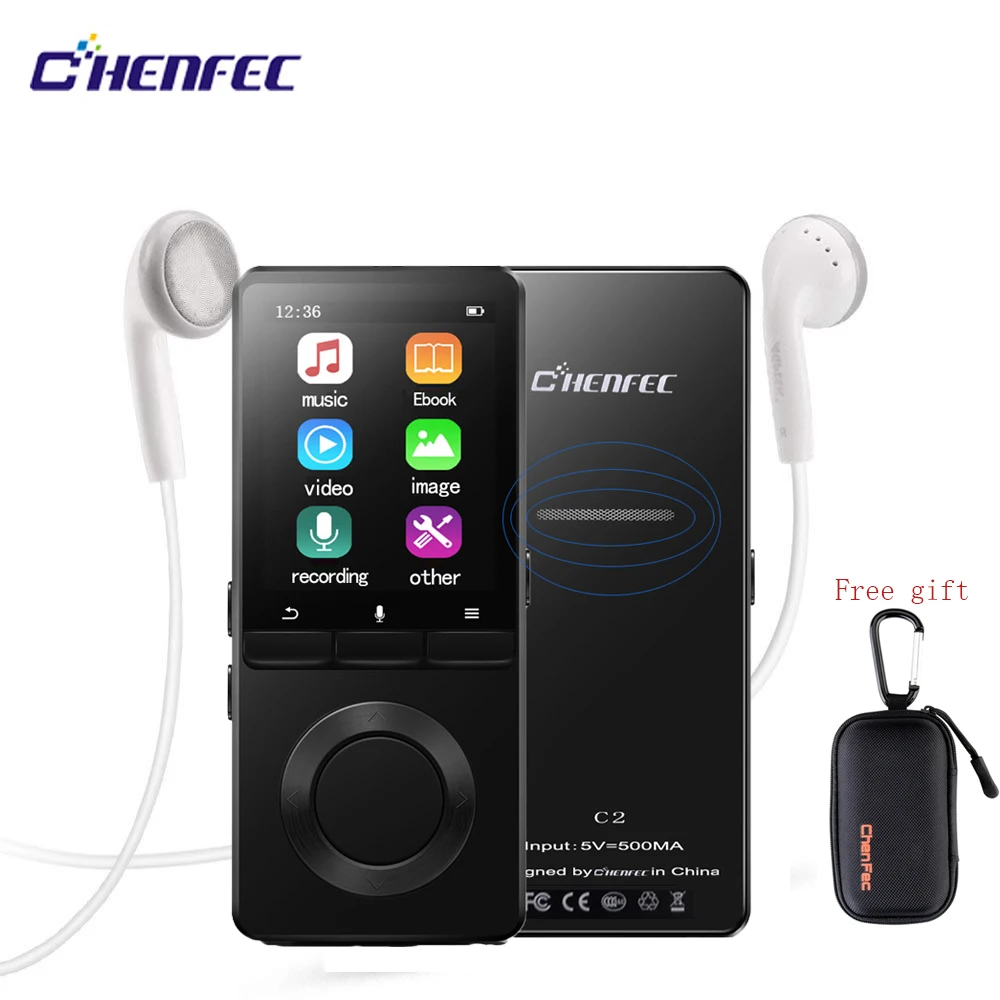 Bluetooth 4 0 mp3 плеер с сенсорным экраном подсветка 1 8 дюйма цветной экран fm радио