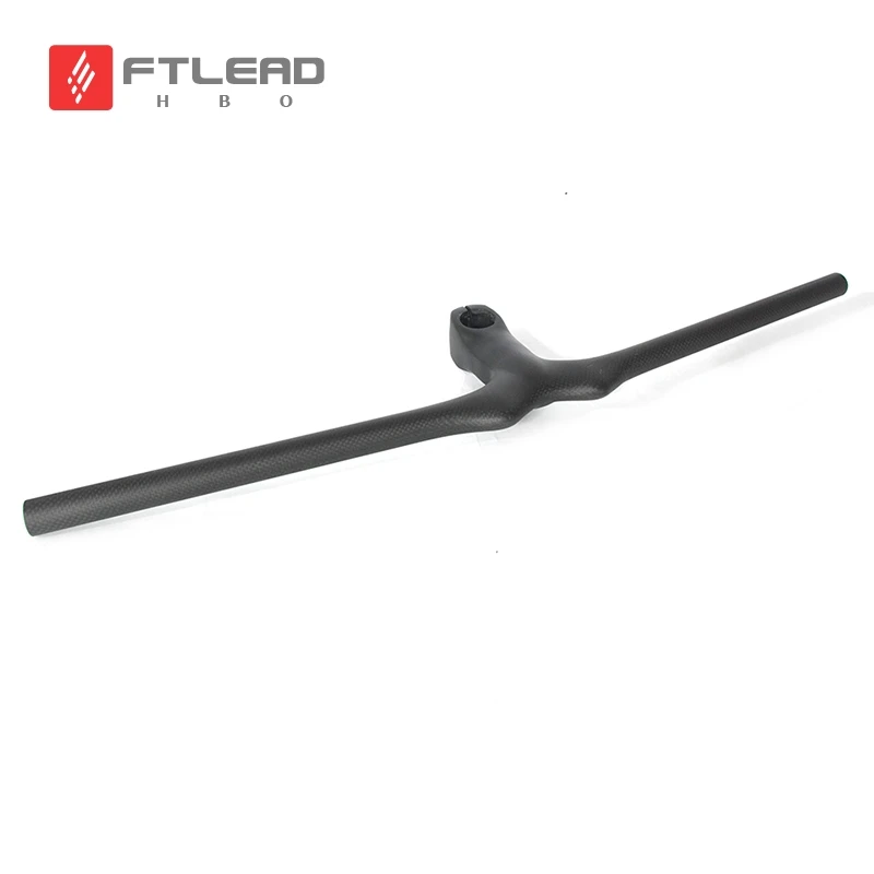 Руль горного велосипеда из углеродного волокна без логотипа с интегрированным