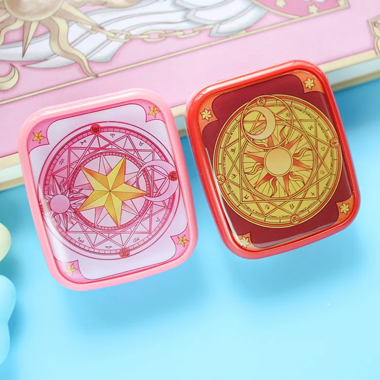 Карта Captor Sakura волшебный круг стелс очки коробка двойная для кормления COS косплей