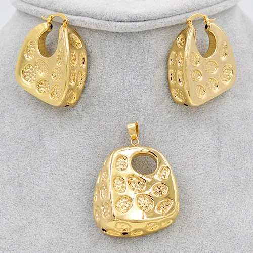 Earrings Pendant Солнечный ювелирные изделия Модные Ювелирные наборы большие круглые Медь набор украшений для женщин серьги подвеска ожерелье сыр Форма украшения для вечерние - Окраска металла: Earrings Pendant