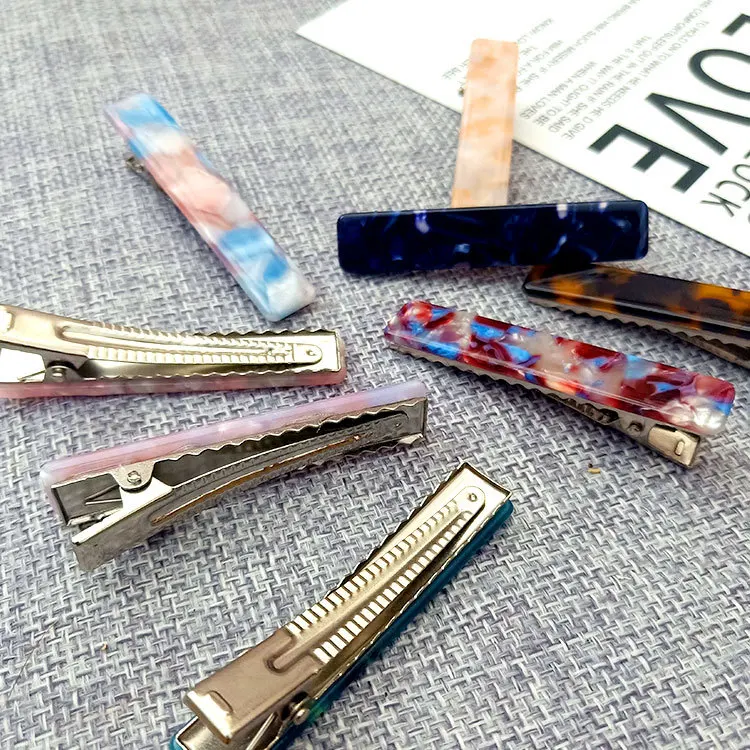 Заколки для волос из ацетата женщин аксессуары заколки-пряжки cheveux fille - купить по