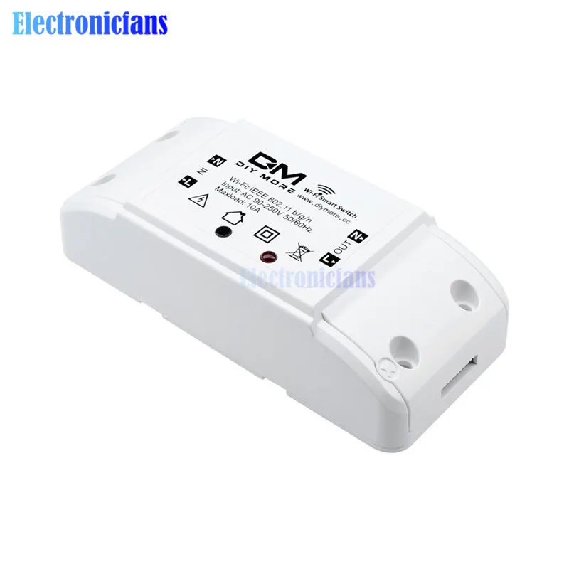 Sonoff Basic Wifi Smart Switch Беспроводное дистанционное управление корпус из АБС пластика