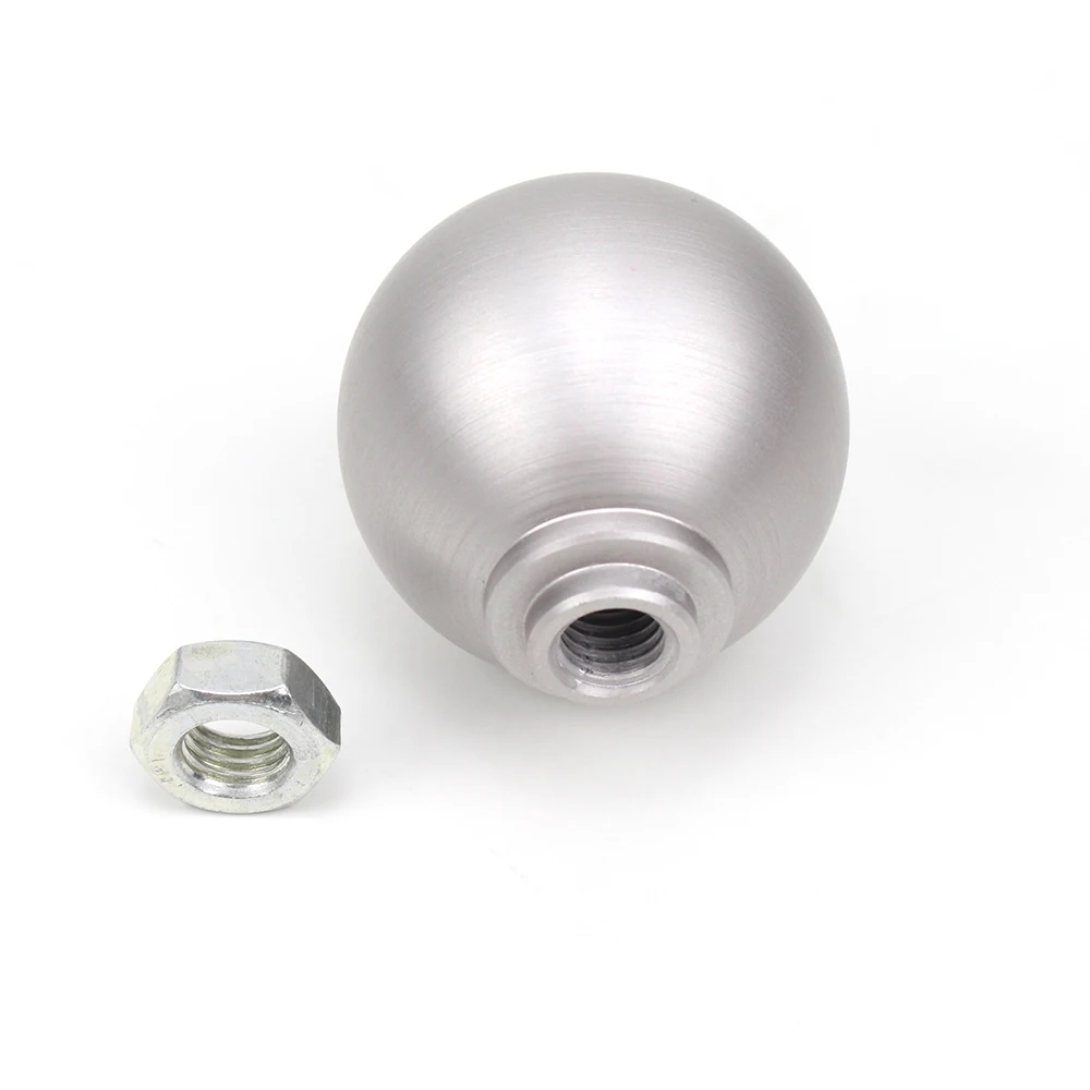 Алюминиевая шариковая ручка переключения передач JDM Silver MT 5 6 скоростей M10x1.5 для
