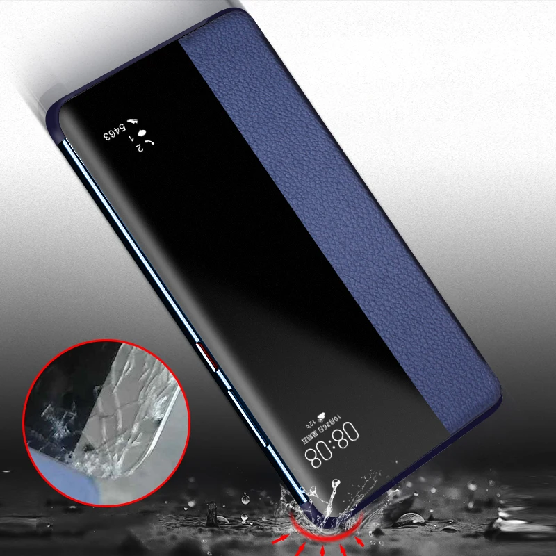 Бизнес Mofi для Huawei p30 pro Чехол чехол Флип кожаный smart window чехол| |