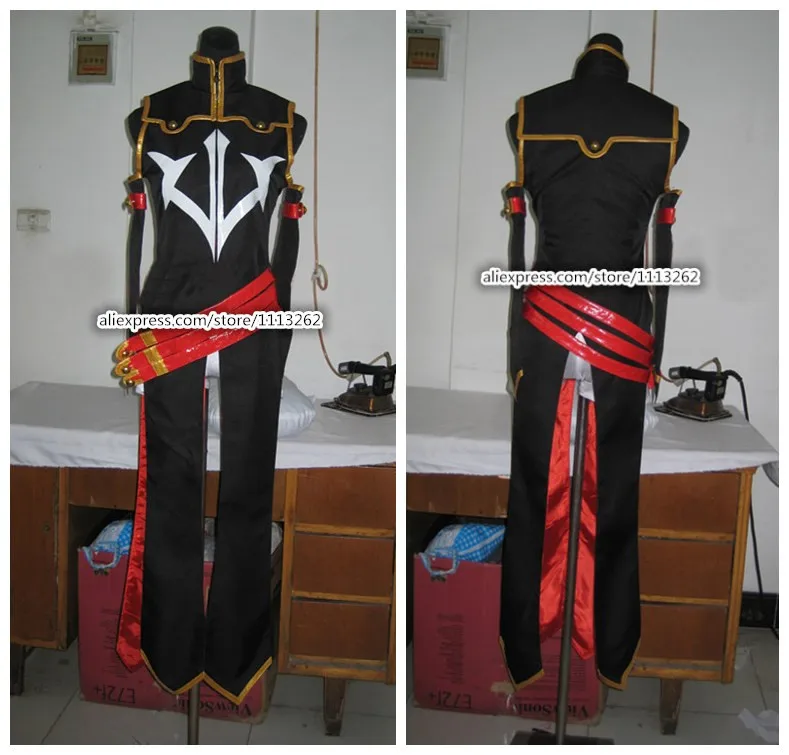 

Code Geass CC Queen's Cosplay Costume Black Cosplay Costume Customized