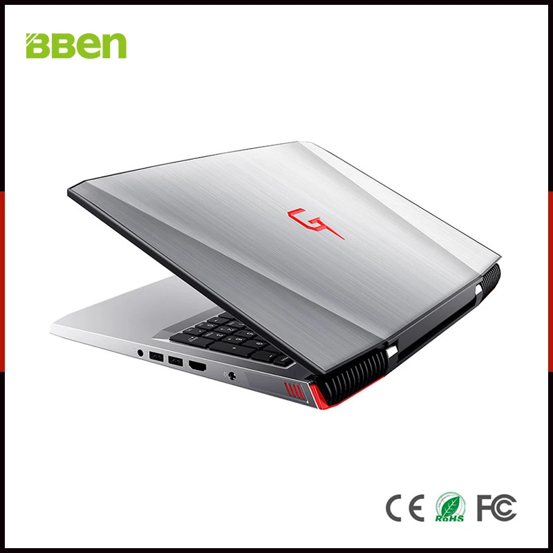 Игровой ноутбук BBEN G16 15 6 дюйма Windows 10 Nvidia GTX1060 GDDR5 Intel i7 7700HQ 16 ГБ ОЗУ M.2 SSD IPS RGB