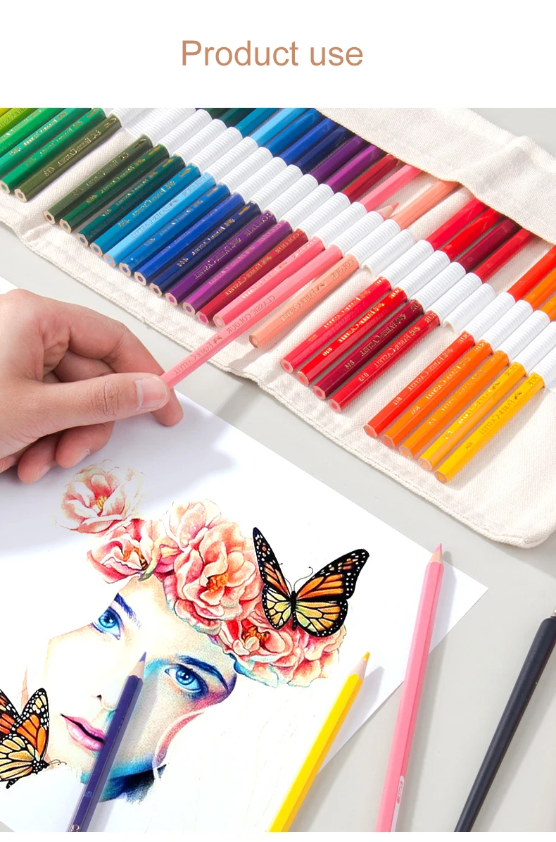 Faber-Castell пенал тканевая сумка для карандашей и ручек из высококачественного льна 50/64/76 слотов, лучшее качество для художников