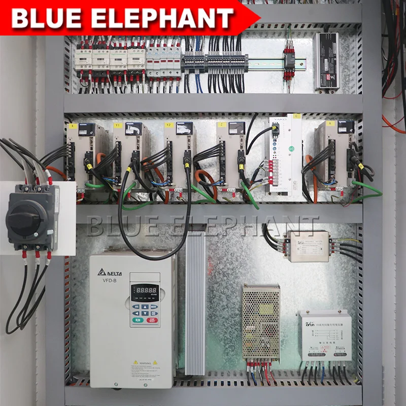 Blue Elephant woodworking 3D CNC Router for Furniture Engraving Machine Taiwan SYNTEC control system | Инструменты