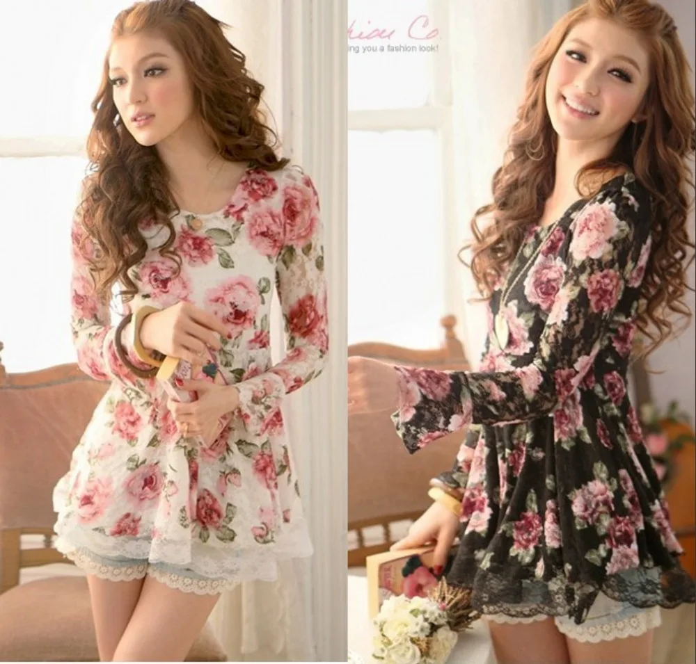 Платье длинный рукав женщины печать X10372|dresses nj|dresses christmasdress textile |